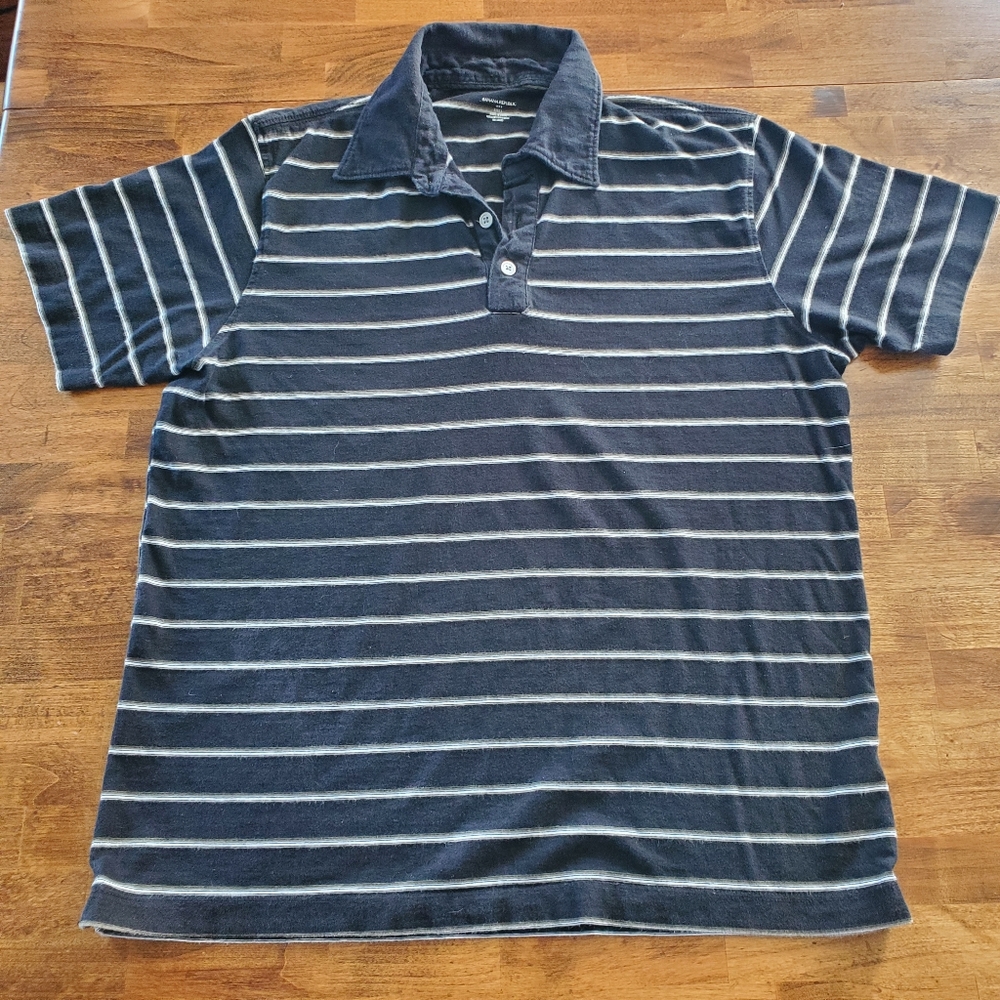 Vintage 90s Banana Republic Casual Polo Size Large